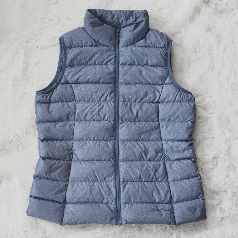 NEW Eddie Bauer down puffer vest women's size large